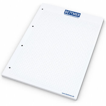 Schreibblock A4, 100 Blatt